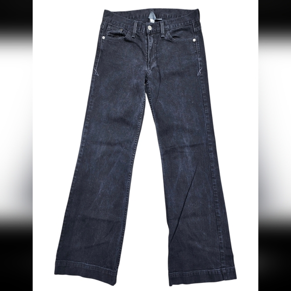 ARMANI EXCHANGE black jeans, size 6 regular - Picture 1 of 8